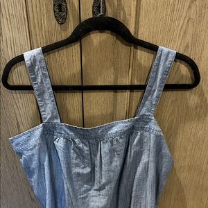 Gap Blue Denim Sleeveless Top